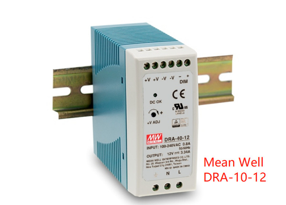 DRA Serisi 40W 12V Din Ray Montajlı Güç Kaynağı DRA-40 DRA-60