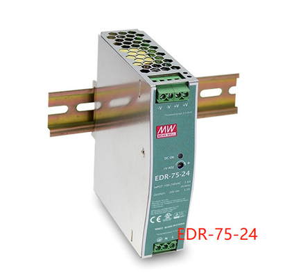 Mean Well Marka DIN Rayı Güç Kaynağı EDR-75 EDR-120 EDR-150