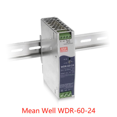 60W Ortalama Kuyu WDR-60-5 Raylı Güç Kaynağı Yüksek Verimlilik %93