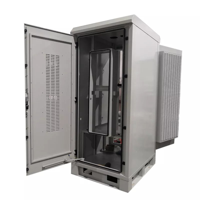 42U Dış Mekan Elektrikli Hava Koşullarına Dayanıklı Veri Kabini, Soğutma IP55 IP65 ile