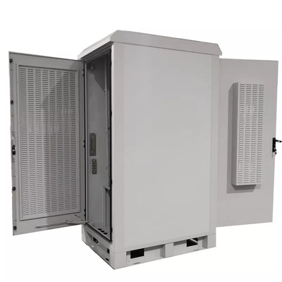 42U Dış Mekan Elektrikli Hava Koşullarına Dayanıklı Veri Kabini, Soğutma IP55 IP65 ile