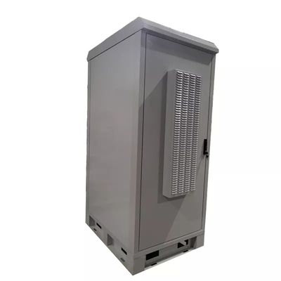 42U Dış Mekan Elektrikli Hava Koşullarına Dayanıklı Veri Kabini, Soğutma IP55 IP65 ile