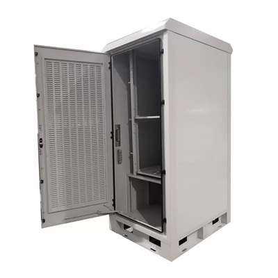 42U Dış Mekan Elektrikli Hava Koşullarına Dayanıklı Veri Kabini, Soğutma IP55 IP65 ile