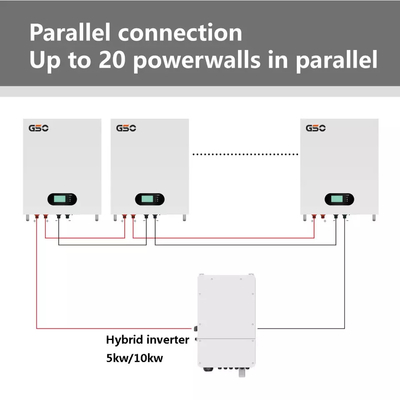 48v 100ah Lifepo4 Telekom Lityum İyon Pil 2.5kwh 5kwh 10kwh