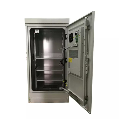 IP55 19 İnç Açık Gri Telekom Rack Kabinetler Dış Mekan 27U 40U