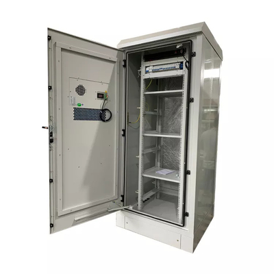 RAL7035 Galvanizli Çelik 19 İnç Telekom Kabini Raf Muhafazası 40U