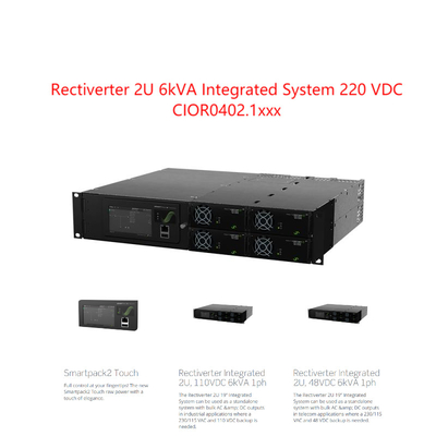 2u 6kva Doğrultucu Eltek Entegre Sistem Tek Hat 220vdc için 241123.102 241123.100