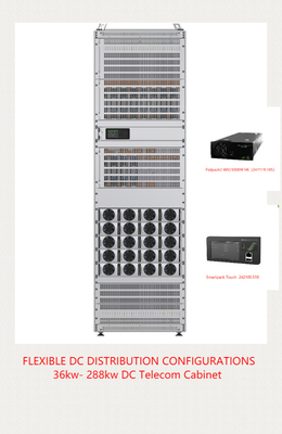 Valere Elektrik Santrali Büyük 36kw - 288kw Telkom Güç Sistemi Eltek Flatpack2 48/2000 O Flatpack2 48/3000HE Flatpack2 48/4000HE