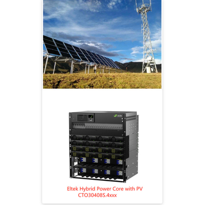MPPT ve Güneş Modülü Eltek Marka 241119.650 241115 ile 16KW 24KW Telekom Hibrit Sistemi650