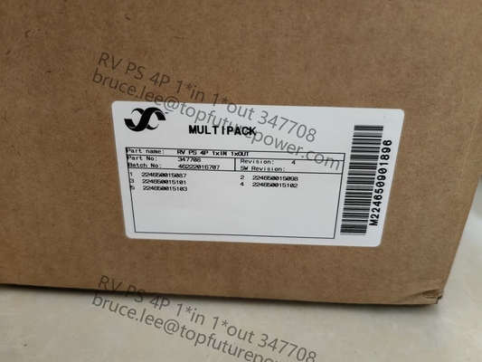 Eltek Original Rectiverter Power Rack RV PS 4P 1*in 1*out 19 inç raf 241123.102 için 4 rektor 347708