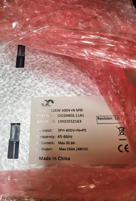 Eltek 48V 12KW Entegre DC Telekom Gücü Sistemi 2U Flatpack2 250A DC sistemi CIO30402.XXXX