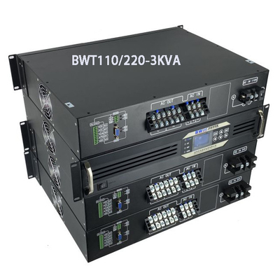 DC AC Telekom Değiştiricisi DC AC Değiştiricisi 3000w 110vdc 220vac Saf Sinüs Dalga Değiştiricisi