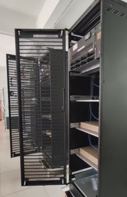 Eltek Flatpack2 48/3000HE 3 fazlı 400V Giriş Voltajı için Telekom Gücü Sistemi 42U*600*600mm