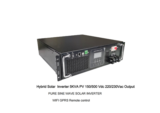 Şebeke dışı Güneş Inverter 3000w Saf Sinüs Dalgası Güç Inverter Rack Mount Tipi
