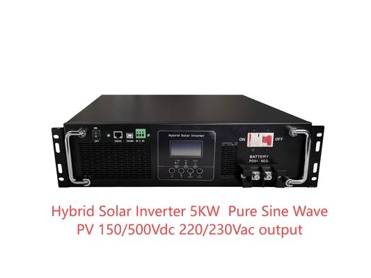 Şebeke dışı Güneş Inverter 3000w Saf Sinüs Dalgası Güç Inverter Rack Mount Tipi