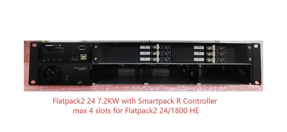 Eltek FP2 24V 7.2KW Güç çekirdeği 2U 19 Inch Max 4 Flatpack için yuvalar2 24/1800 HE Smartpack R denetleyici