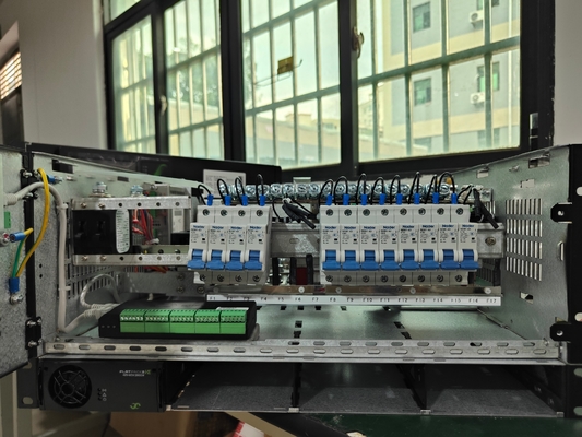 OEM özelleştirme 19 Inch 6U Powercore Sistemi FP2 60Vdc 16KW 3S400V+N BD LD