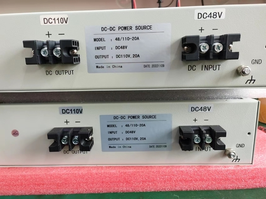 19" RCT2000D Serisi İzole DC-DC Değiştiriciler Giriş 48vdc Çıkış 220vdc 2200w D10-18-11