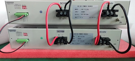 OEM ODM DC DC Dönüştürücüler 19 Inch Rackmount RCT2000D Serisi Girdi 110vdc Çıkış 24vdc 720W D30-10-14