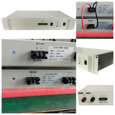 OEM ODM DC DC Dönüştürücüler 19 Inch Rackmount RCT2000D Serisi Giriş 24vdc Çıkış 24vdc 1200W D50-14-14