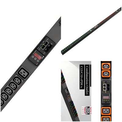 Vertiv Geist GU1 Akıllı İzleme PDU Tipi 16A/32A C13/C19 Çift Limanlı Adaptatif Yük Taşıma Gücü Veri Merkezleri İçin Profesyonel Dereceli