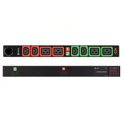 Vertiv Geist GU2 Akıllı Değiştirme Tipi PDU C13/C19 32A/10A/16A/20A ile Akıllı Rak Güç Dağıtım Birimi
