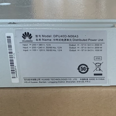 DPU60D-N06A1 Dağıtılmış Güç 3000W İç Mekan Veya Dış Mekan Duvara Monte