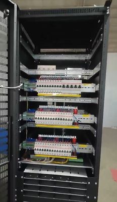 Özel Yapım 48V 2000A Büyük Tesis FP2 48Vdc 2000A 96KW 2*3ph 208V SPD BD