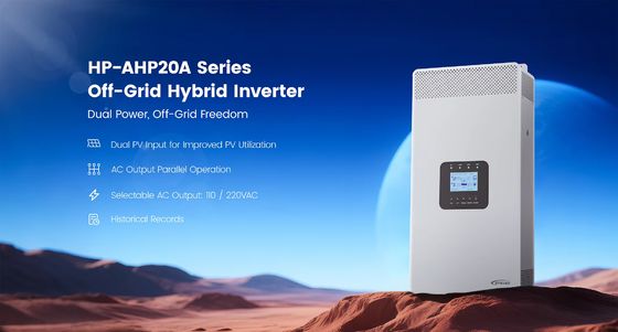 HP-AHP20A 3KW 3.5KW Evde Şebeke dışı Güneş Invertörü 3500W Yüksek Frekanslı Saf Sinüs Dalga Güneş Invertörü Wifi Optiona ile
