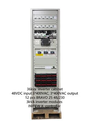 CE+T 36KVA AC DC Inverter Kabineti BRAVO 25 48/2303PH 36KVA 24KVA 12KVA Sistem kabini