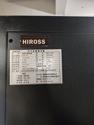 45.8kW Hassas Klima Modeli S41 Üstten Besleme & Alttan Dönüş R410a Soğutucu Akışkanlı Veri Merkezleri İçin