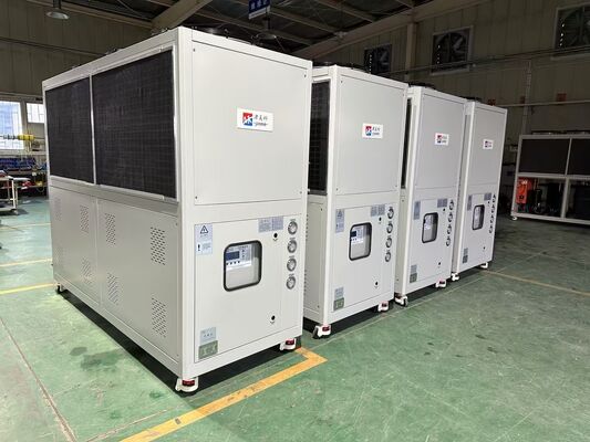 382.3KW Hava soğutmalı vida soğutucu - 3N-380V-50HZ Endüstriyel Soğutma Sistemi