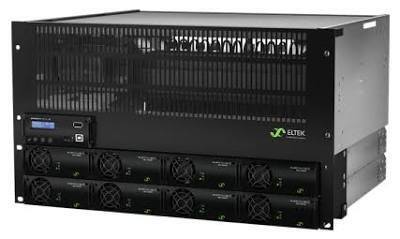  Eltek 48Vdc 12kW Güç Sistemi, Kapsamlı Yük ve Akü Dağıtımı