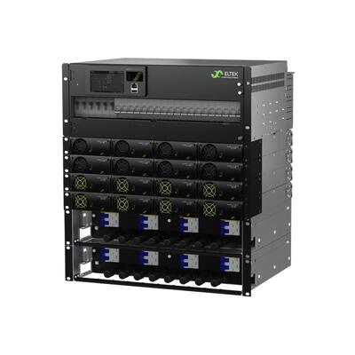 Eltek Flatpack2 MPPT 300A/500A Güneş Şebekesi Entegre Kabinesi ile Hibrit Telekom Gücü Sistemi