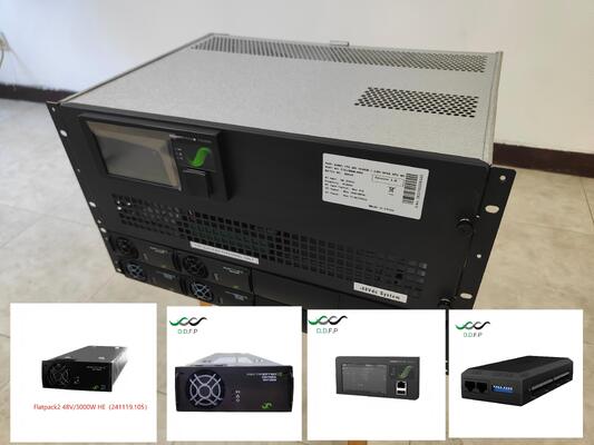 Eltek Rectiverter 5U Embedded Power System. Telekom Veri Merkezi için Entegre AC ve DC Tedarik.