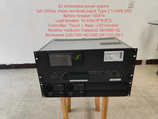 Eltek Rectiverter 5U Embedded Power System. Telekom Veri Merkezi için Entegre AC ve DC Tedarik.