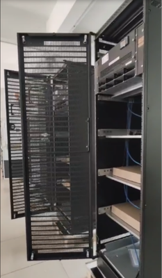 IP20 Özel Yapılmış 1000A 2000A 3000A Büyük Güç Santrali 3 Faz 380Vac 48Vdc Kapalı Telekom Güç Sistemi Flatpack2 48/3000HE modülü FPC dolabı ile