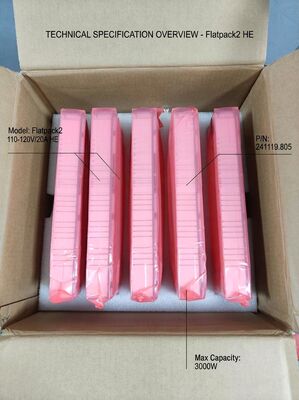 Eltek Flatpack2 110Vdc 125Vdc 3000W Yüksek Verimli Doğrultucu Modülü 1U yükseklik P/N: 241119.805