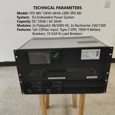 Eltek Rectiverter Güç Sistemi 12KW DC & 6KVA AC | Smartpack2 Dokunmatik Kontrol