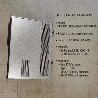 Eltek Rectiverter Güç Sistemi 12KW DC 6KVA AC Smartpack2 Dokunmatik Kontrol