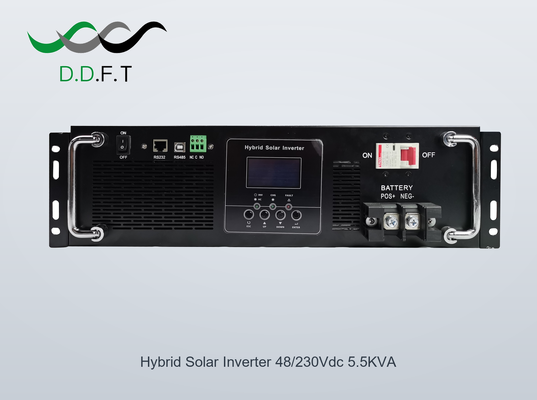 Akıllı Enerji Sistemleri için 100A MPPT ve LiFePO4 uyumluluğu ile 48V 5.5KW Hibrit Güneş Inverteri