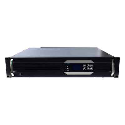 6KVA 125VDC - 220VAC Raf Tipi İnvertör 4800W Saf Sinüs Dalga Telekom Güç Kaynağı 4 Adet C13 Çıkışlı Özel Üretim