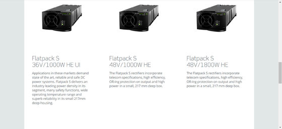 48V 5.4kw Eltek Flatpack S 1U 241122.125 CTOS0301.1319 Telekom OLT ekipmanı