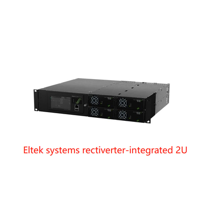 Eltek Rectiver 2U 6kVA Eltek Flatpack Güç Sistemi Smartpack2 Dokunmatik Denetleyici CIOR0402.1XXX ile