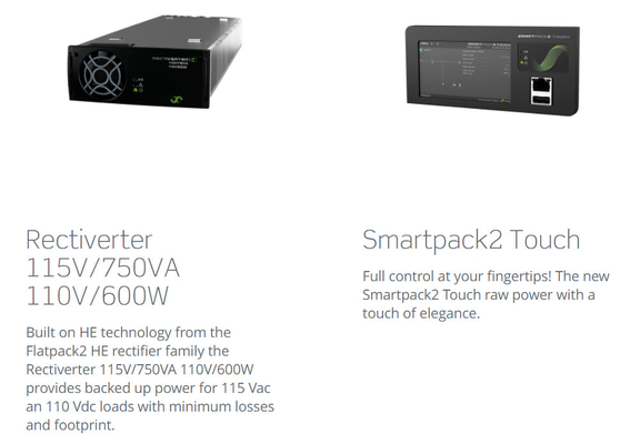 Smartpack2 Telekom Güç Çözümleri Eltek FlatPack 18kVA 14.4kw 110Vdc