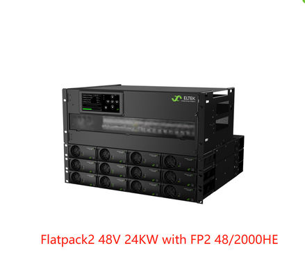 19 inç Flatpack2 48V 24KW Güç Sistemi 241115.105