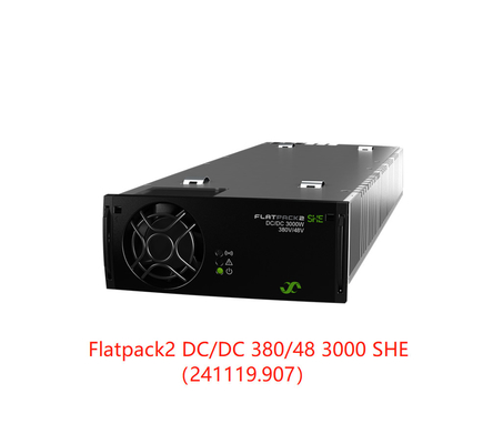 Yüksek Verimli Flatpack2 380/48 3000 SHE Veri Merkezi Dönüştürücü 241119.907