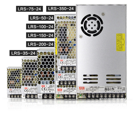 Mean Well LRS Serisi Doğrultucu 50W Tek Çıkışlı Anahtarlamalı Güç Kaynağı LRS-50-5 LRS-50-12 LRS-50-24 35W'dan itibaren LRS serisi